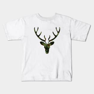 Camo Stag Kids T-Shirt